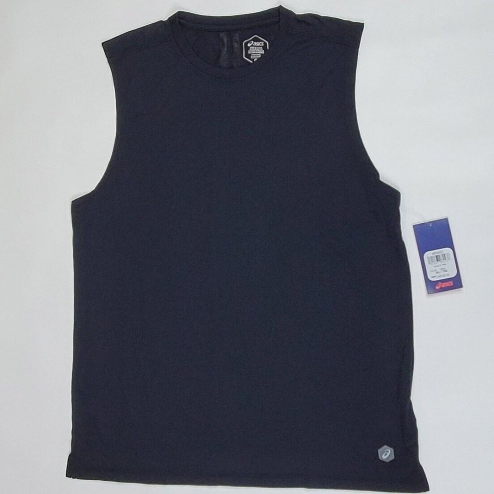 ASICS Muscle Tank Mens XL Black